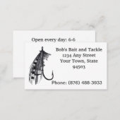 Fishing business cards (Front/Back)