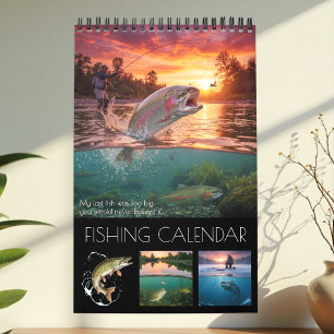 Fishing Calendar 2027 / Fish Photo Calendar