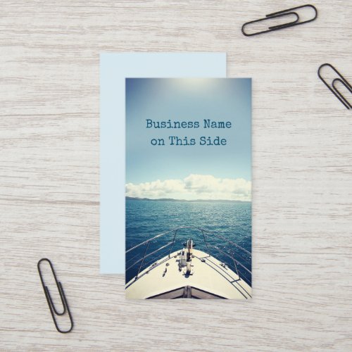 Fishing Charter Boating Business Cards