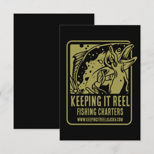 Fishing Charters And Club Accessories (Front/Back)