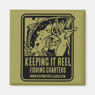 Fishing Charters And Club Accessories Magnet