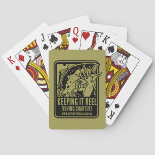 Fishing Charters And Club Accessories Poker Cards