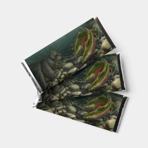 Fishing Chocolate Personalized Salmon Hershey Bar