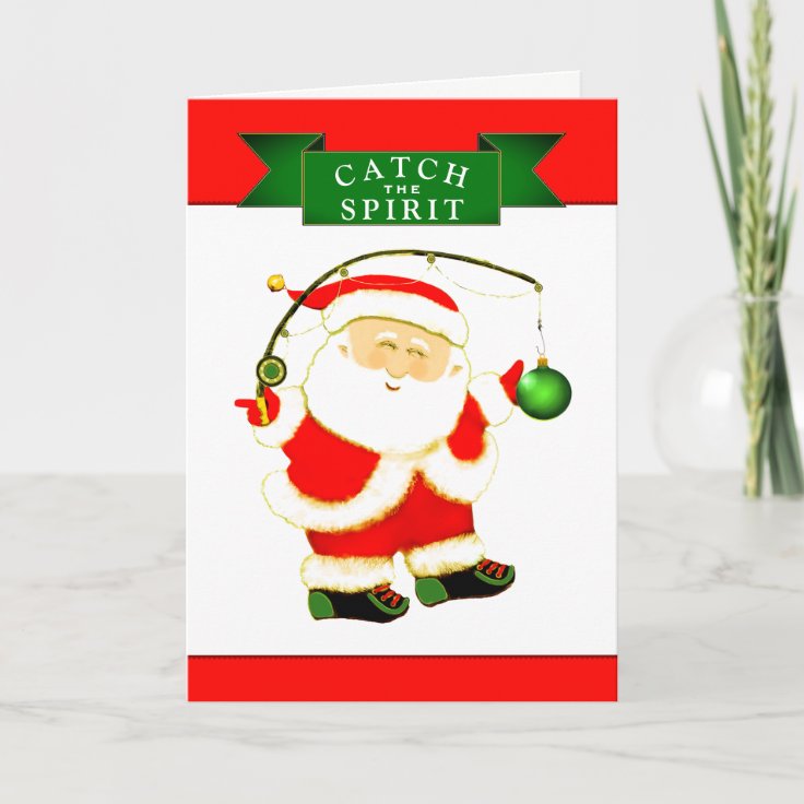 Fishing Christmas Cards 