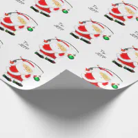 Fishing Christmas Wrapping Paper