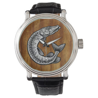 fishing clock watch