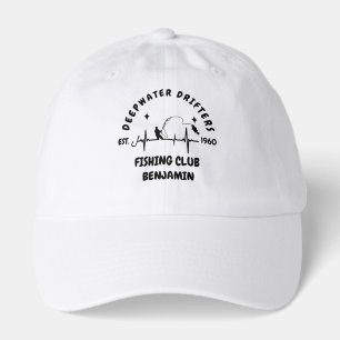 Fishing Club Fisherman's Boating Trip Keepsake Lea Hat