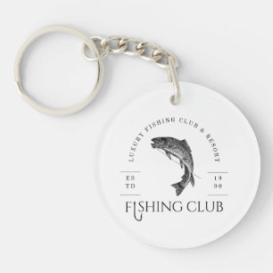Fishing Club Keychain