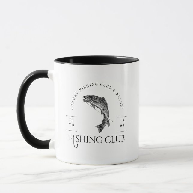 Fishing Club Mug (Left)