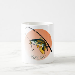 fishing coffee mug