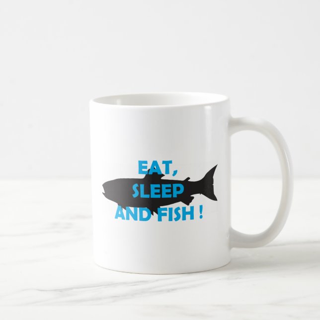 Fishing Coffee Mug (Right)