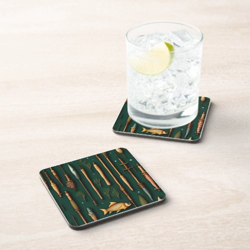 Fishing Collection Beverage Coaster