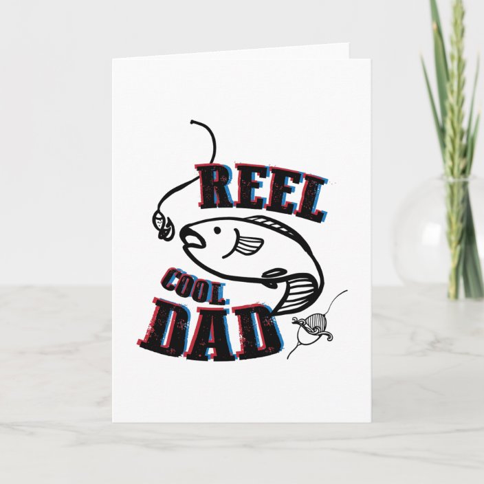 Dad Father's Day Gift Fisherman Card