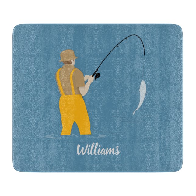 Fishing Cutting Board (Front)