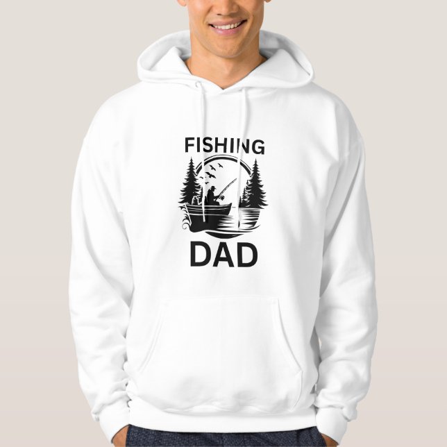 Fishing dad hoodie (Front)