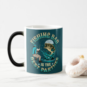 Fishing Dad Is The Best Partner Color Morph Mug