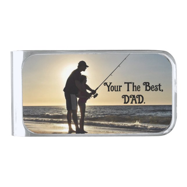  Fishing Dad Money Clip (Front)