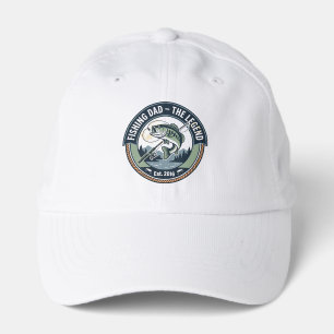 Fishing Dad The Legend Father's Day Birthday Hat