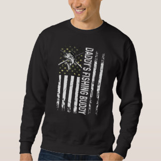 Fishing Daddy's Fishing Buddy Young Fisherman Sweatshirt