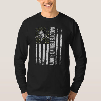 Fishing Daddy's Fishing Buddy Young Fisherman T-Shirt