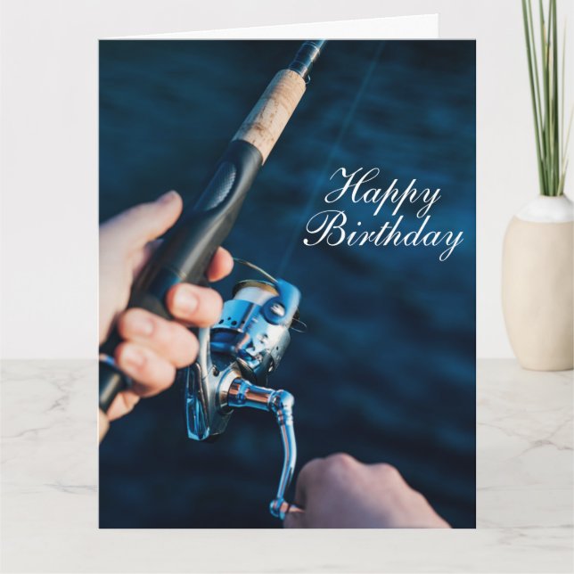 Fishing Day Card (Front)