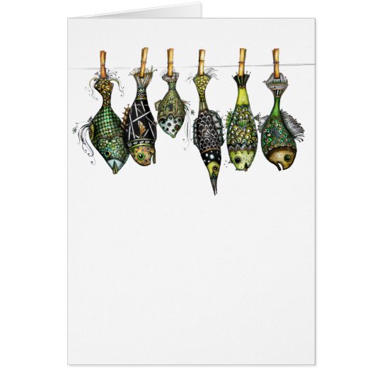 Fishing day card