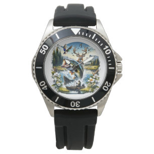 Fishing, Deer, Duck Hunting Watch
