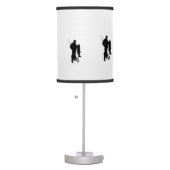 Fishing Design White Shade Lamp (Right)