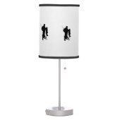 Fishing Design White Shade Lamp (Left)