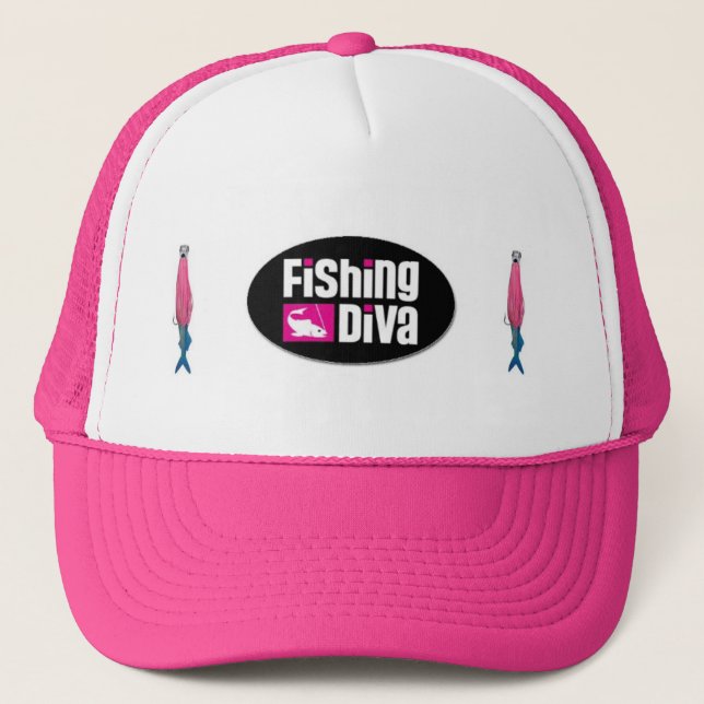 Fishing Diva Sports Cap Sun Protector (Front)