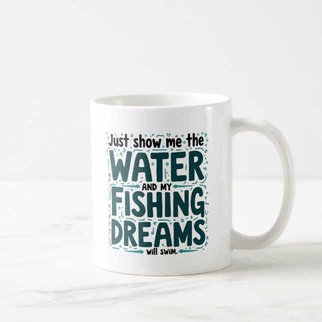 Fishing Dreams  Coffee Mug (Right)