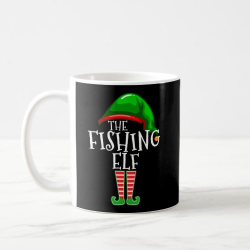 Fishing Elf Family Matching Group Christmas Gift D Coffee Mug