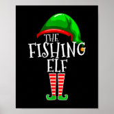 Muskie Angler Fishmas Musky Fishing Gifts Ugly Christmas Front & Back  Wrapping Paper