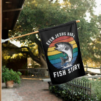 Fishing Even Jesus Had Fish Story Bass Fish Funny