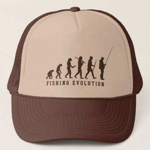 Fishing Evolution _ Funny Fisherman hat