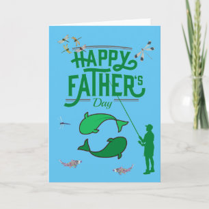 fishing father's day card