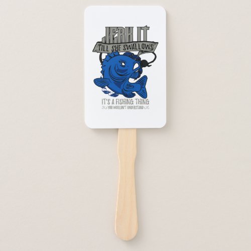 Fishing Fish Gift Hand Fan