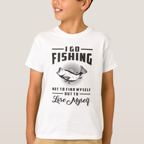 Fishing Fish Love Fishing Rod Fisherman Gift Idea T_Shirt