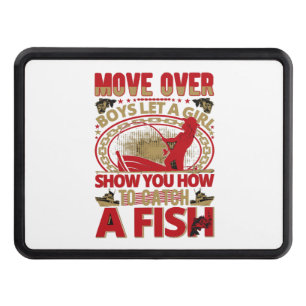 Fishing fish outdoor hitch cover