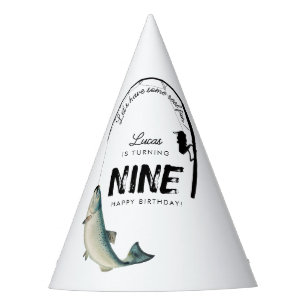 Fishing Fish Theme Reel Fun Kids Birthday Party Hat