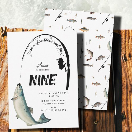 Fishing Fish Theme Reel Fun Kids Birthday Party