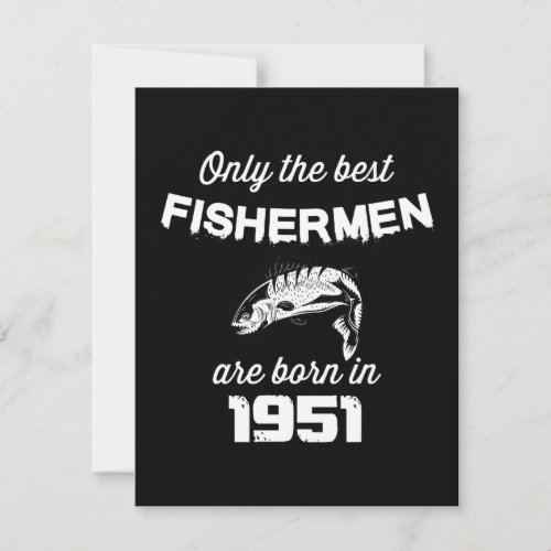 Fishing Fisherman 70th Birthday