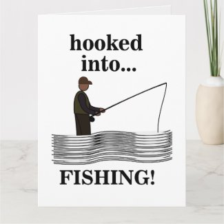 Fishing Fisherman Birthday Card