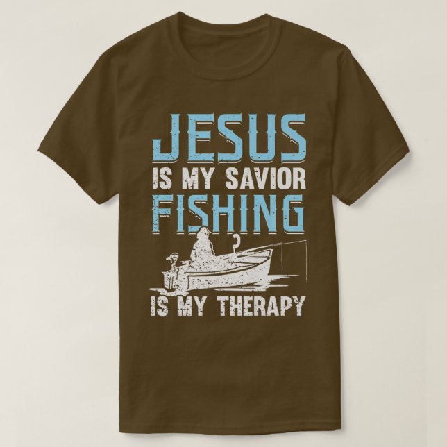 Fishing Fisherman Fisher Fish229  T-Shirt (Design Front)