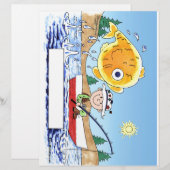 Fishing, Fisherman - Personalized Cartoon (Front/Back)