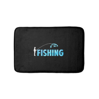 fishing - fishing bath mat