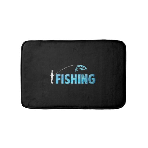 fishing _ fishing  bath mat