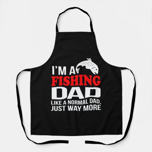 Fishing _ fishing dad _ shirt apron
