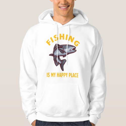 Fishing fishing design hoodie