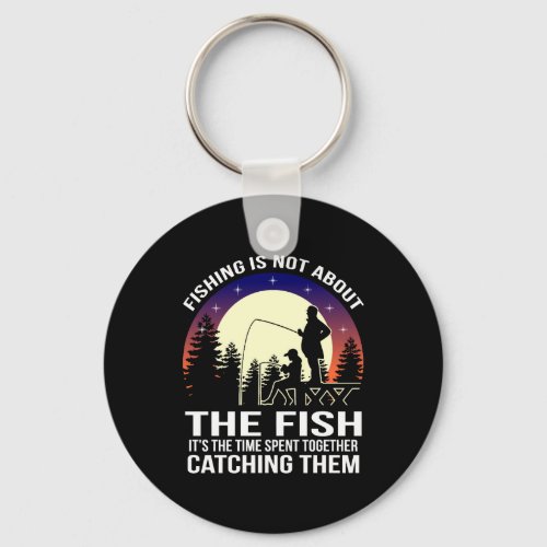 Fishing _ fishing fish _ shirt    keychain